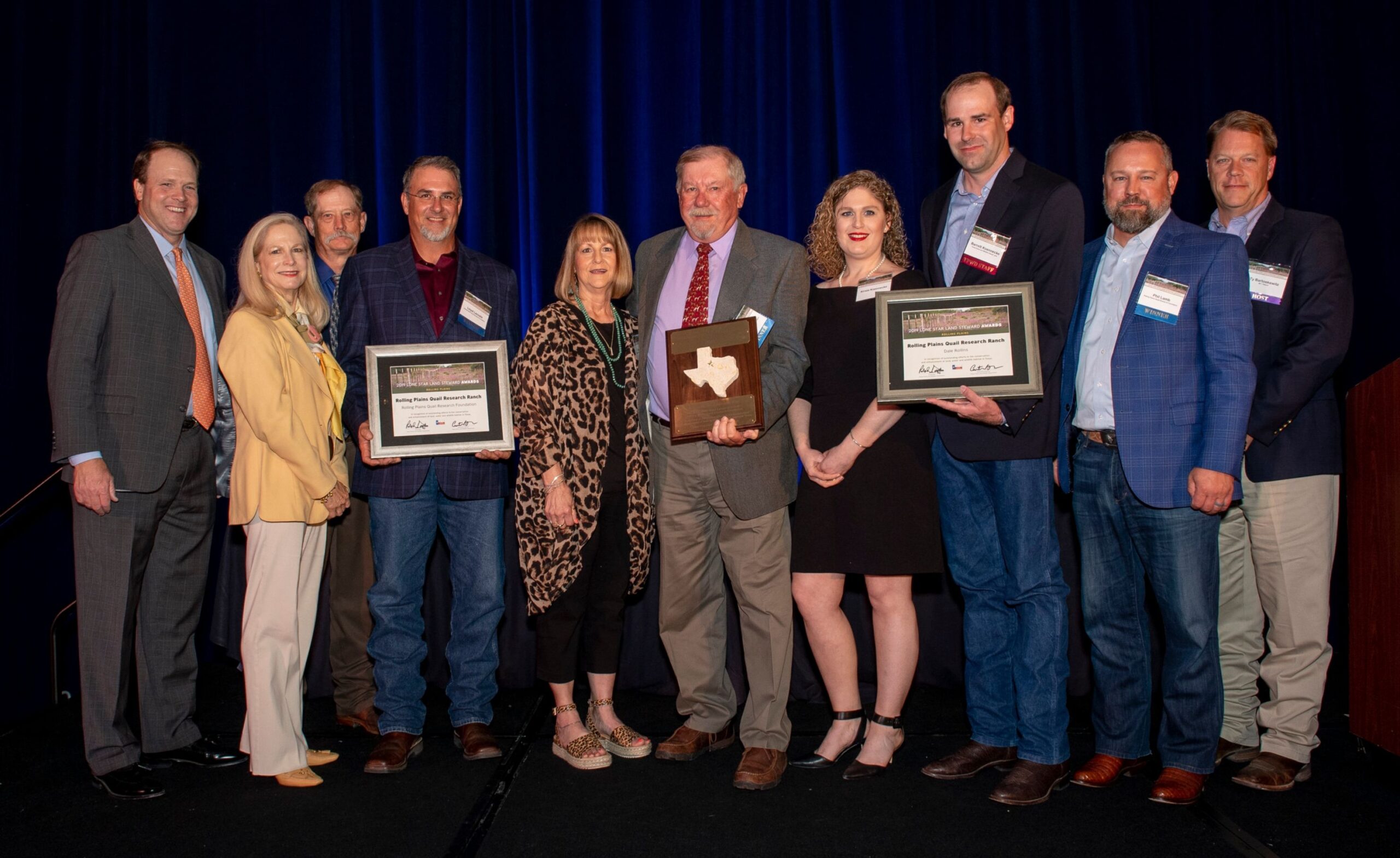 Rolling Plains Quail Research Ranch Honored with Lone Star Land Steward Award